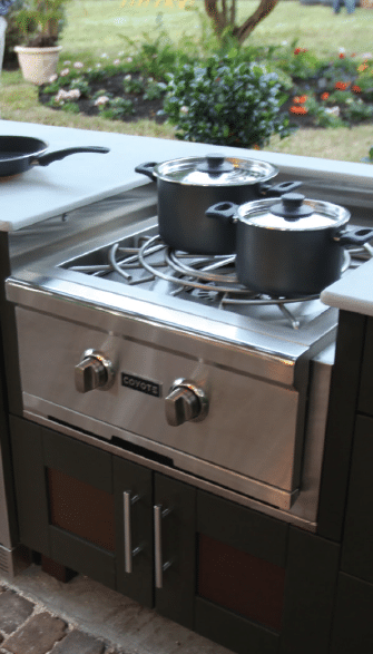 Power Burner Coyote Outdoor Living, Outdoor Kitchen Gas Stove Top