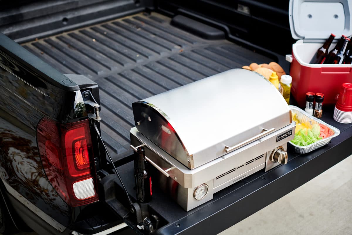 25" Propane Portable Grill Great For Road Trips & Tailgating