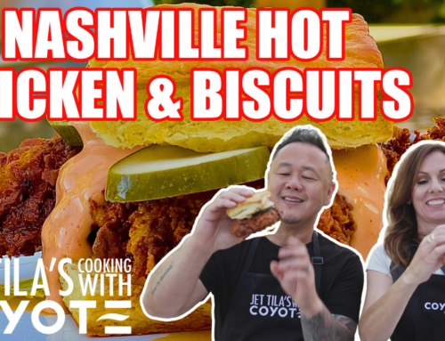 Jet Tila’s Cooking with Coyote: Episode 3 Recap – Nashville Hot Chicken & Biscuits